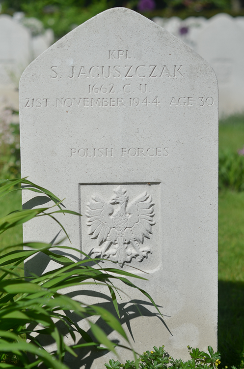 Stanislaw Jaguszczak Polish War Grave