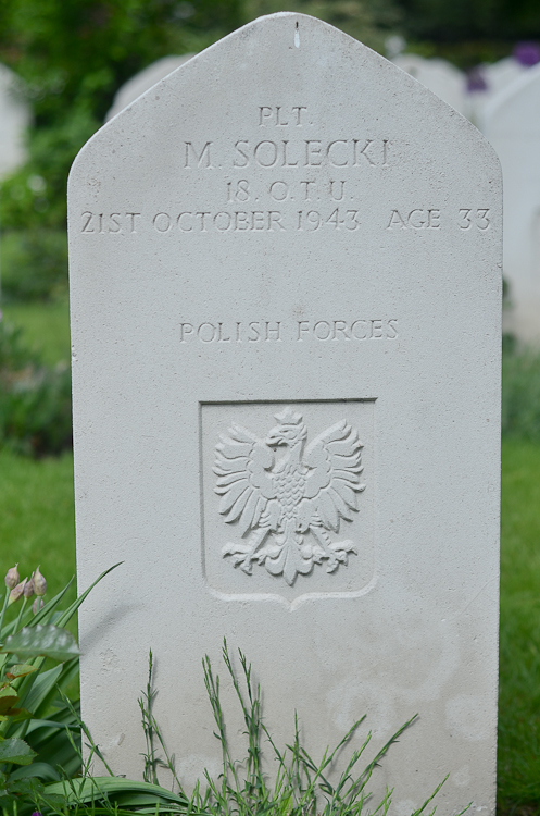 Mieczyslaw Solecki Polish War Grave