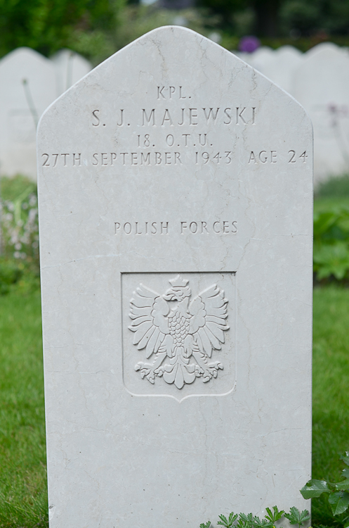 Stefan Jerzy Majewski Polish War Grave