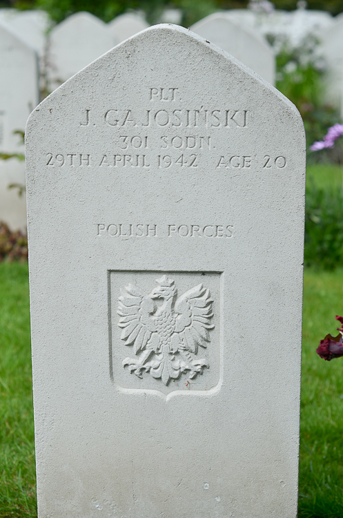 Jerzy Gajosinski Polish War Grave