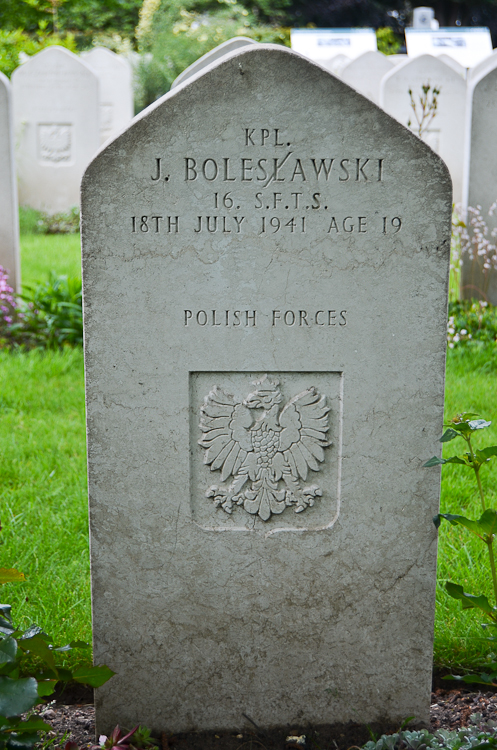 Jerzy Boleslawski Polish War Grave