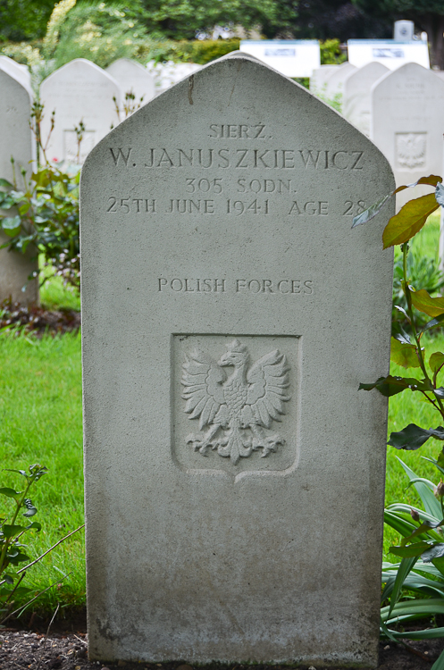 Waclaw Januszkiewicz Polish War Grave
