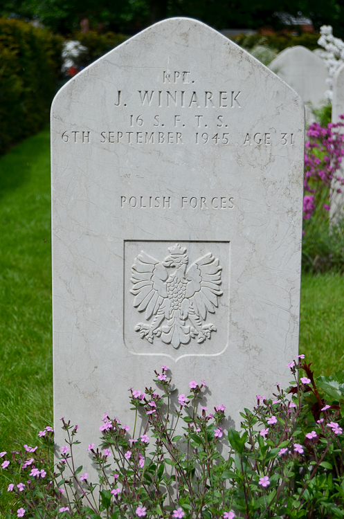 Jan Winiarek Polish War Grave