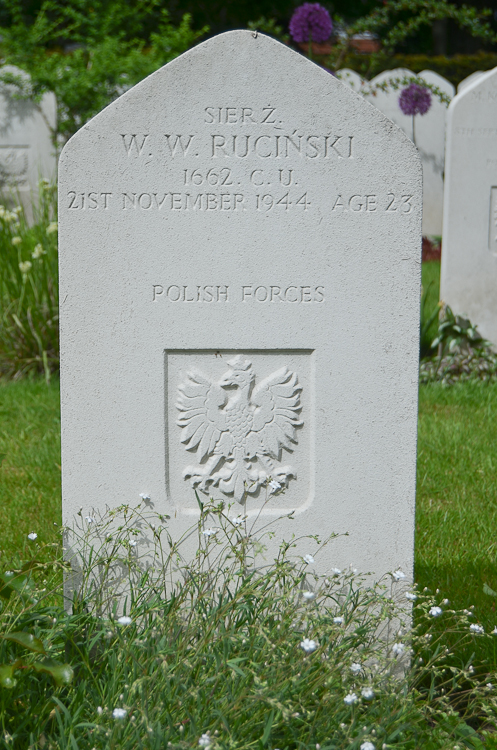 Witold Waclaw Rucinski Polish War Grave
