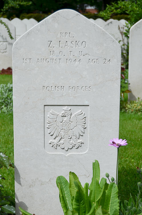 Zbigniew Lasko Polish War Grave