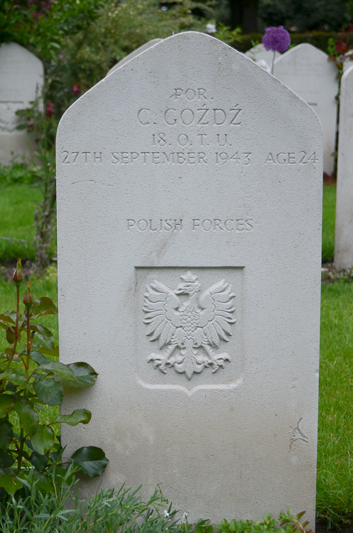 Czeslaw Gozdz Polish War Grave
