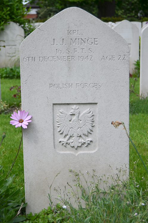 Jan Josef Minge Polish War Grave