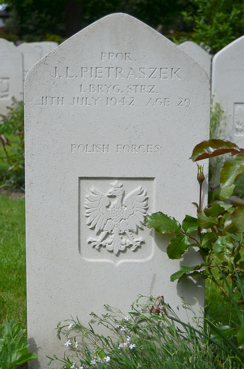 Jan L Pietraszek Polish War Grave