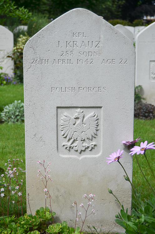 Josef Krauz Polish War Grave