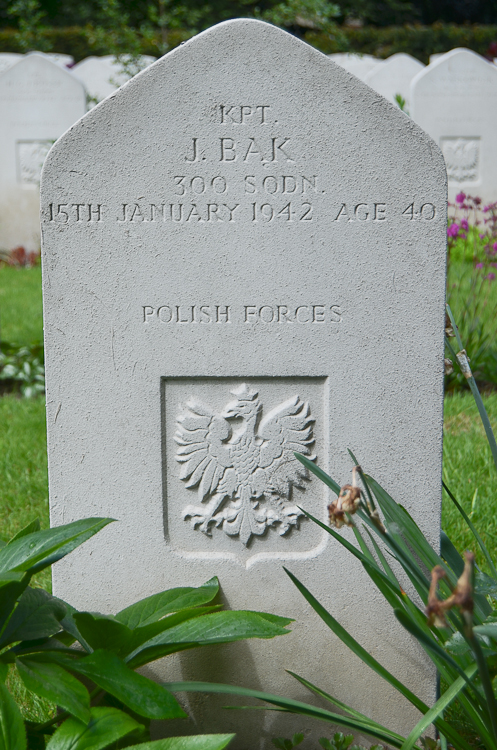 Jan Bak Polish War Grave