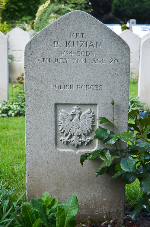 Boleslaw Kuzian Polish War Grave