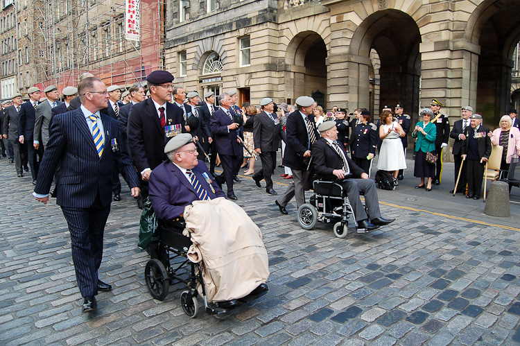 Royal Scots Dragoon Guards Veterans - Waterloo Anniversary Edinburgh 2015