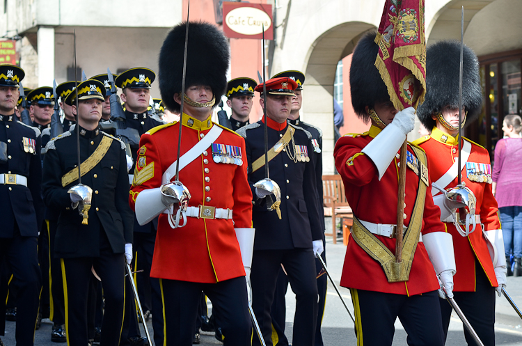 Colour Party Royal Scots Dragoon Guards - Edinburgh 2015