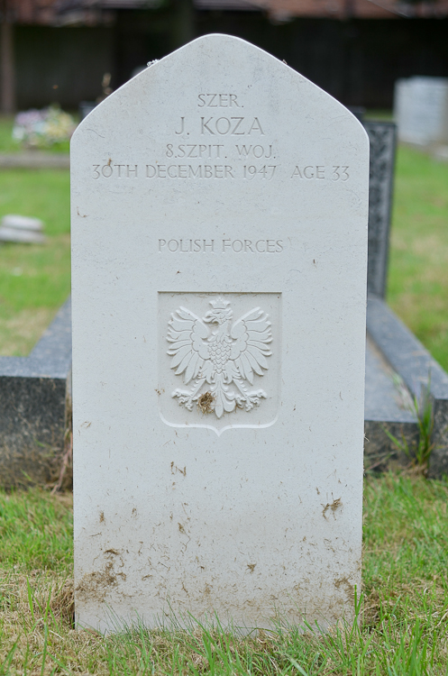 Jan Koza Polish War Grave