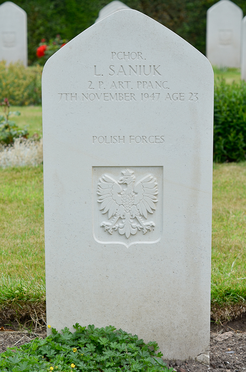 Leon Saniuk Polish War Grave