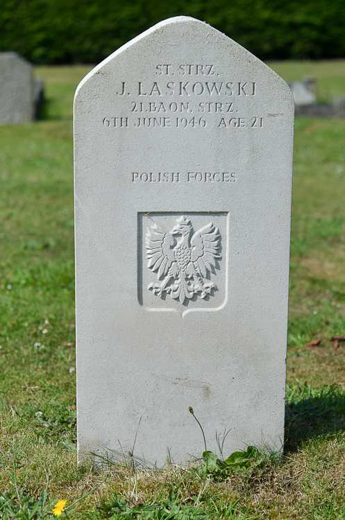 Jan Laskowski Polish War Grave