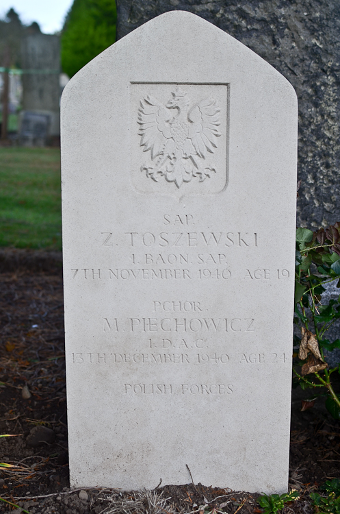 Zygmunt Toszewski Polish War Grave