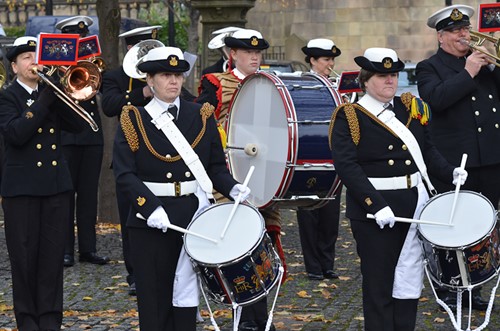 Royal Naval Volunteer Band HMS Neptune - Seafarers Service Glasgow Cathedral 2015
