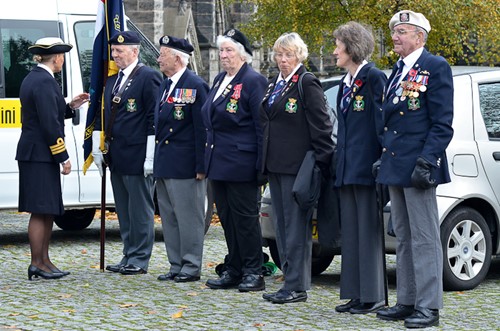 Glasgow Royal Naval Association Veterans - Seafarers Service at Glasgow Cathedral 2015
