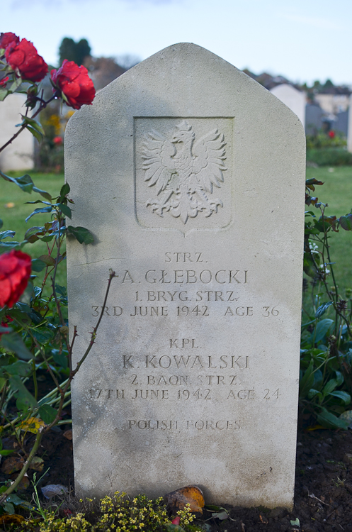 Aleksander Głebocki Polish War Grave