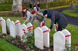 Polish Scouts - Perth War Graves 2015
