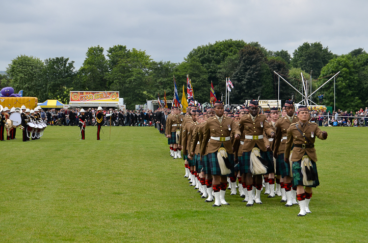 Stirling Military Show 2016 - Parade
