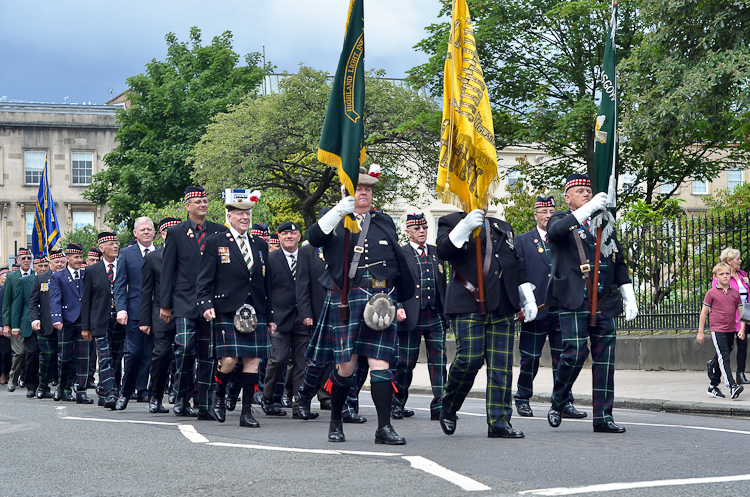 Highland Light Infantry Veterans - Glasgow Armed Forces Day 2016
