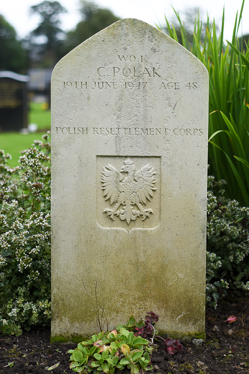 Czeslaw Polak Polish War Grave