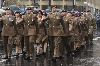 Army Parade - Remembrance Sunday (Armistice Day) Glasgow 2018