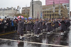 Lowland Band, Royal Regiment of Scotland - Remembrance Sunday (Armistice Day) Glasgow 2018