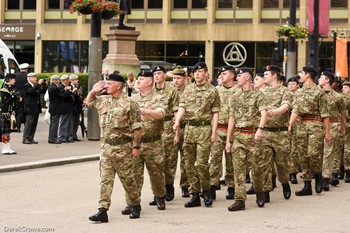 Army Cadet Force - Armed Forces Day Parade Glasgpw 2023