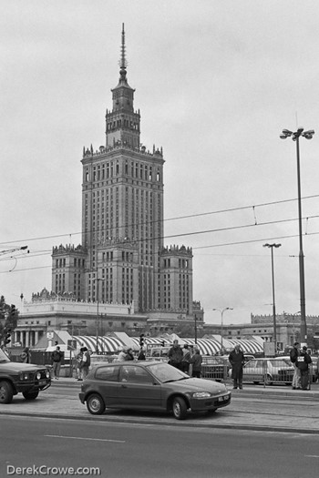 Palace of Culture and Science - Warsaw, Poland British Rail