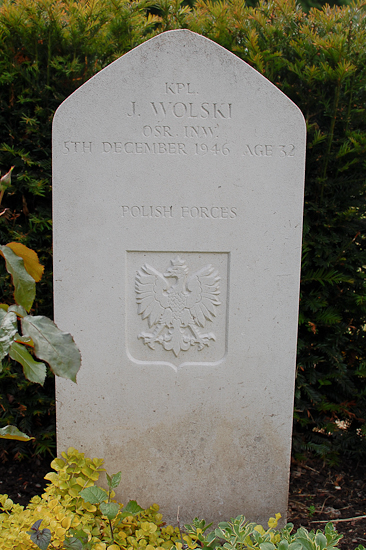 Jan Wolski Polish War Grave