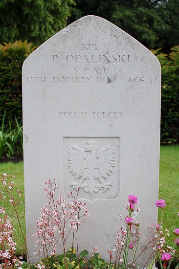 Pawel Opalinski Polish War Grave