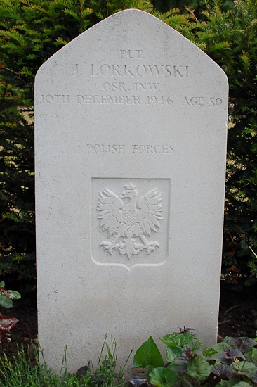 Jan Lorkowski Polish War Grave