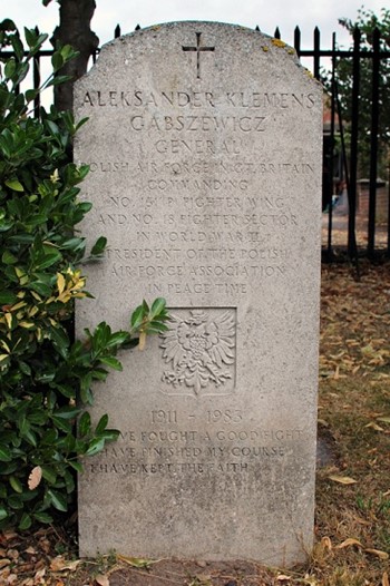 Polish War Grave - Aleksander Klemens Gabszewicz - Newark, England