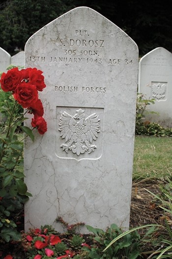 Polish War Grave - Plt Stanislaw Dorosz - Newark, England