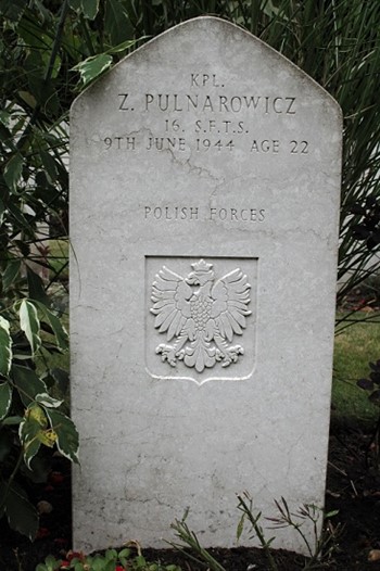 Polish War Grave - Kpl Zbigniew Pulnarowicz - Newark, England