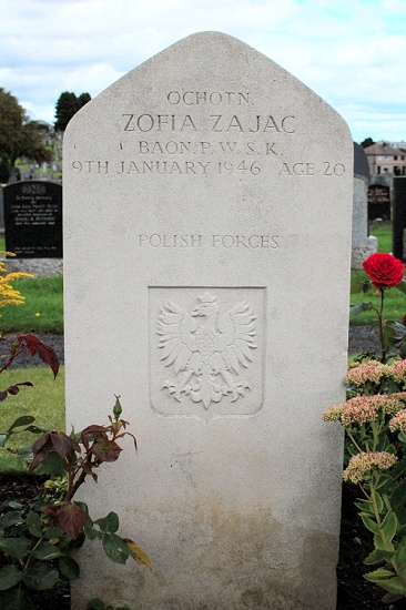 Zofia Zajac Polish War Grave