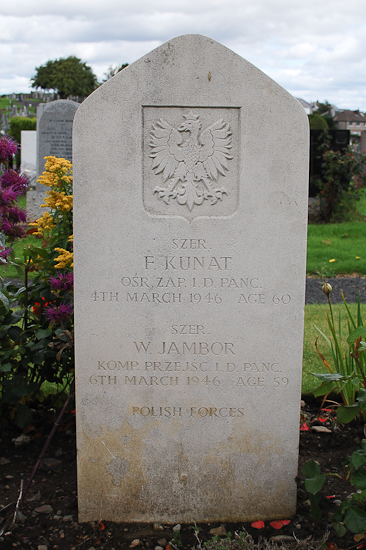 Franciszek Kunat Polish War Grave