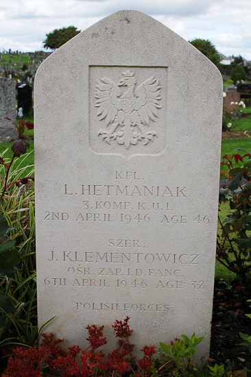 Józef Klementowicz Polish War Grave