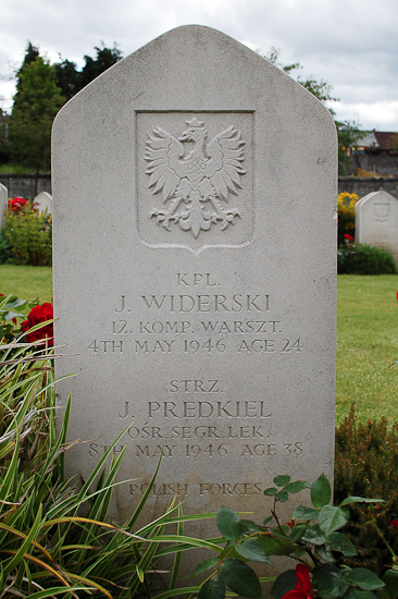 Józef Predkiel Polish War Grave