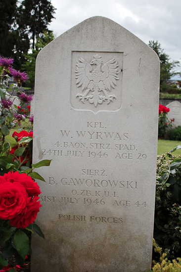 Bolesław Gaworowski Polish War Grave