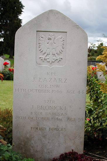 Józef Łazarz Polish War Grave