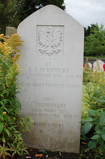 Józef Zienowski Polish War Grave