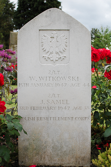 Witold Witkowski Polish War Grave