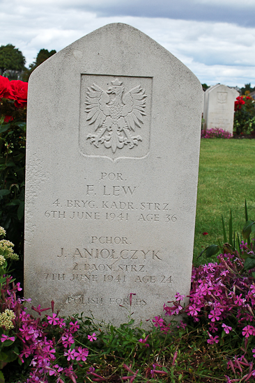 Józef Aniołczyk Polish War Grave