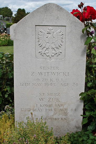Zdzislaw Witwicki Polish War Grave