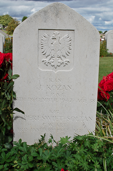 Jan Kożan Polish War Grave