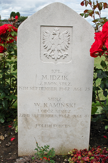 Wandalin Kamiński Polish War Grave